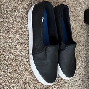 Keds Women's Black Slip-On Sneakers